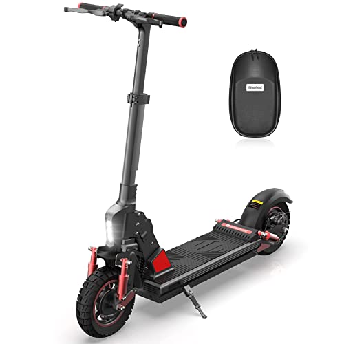 isinwheel X1 Electric Scooter, Peak Power 1000W E-Scooter, 10" Off-Road Tires